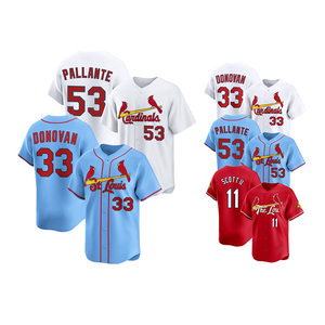 Venta al por mayor de camisetas de béisbol 2026 nuevas y económicas, con costuras de alta calidad, del equipo estadounidense St. Louis, personalizadas para todos los jugadores: 4 Molina, 28 Arenado - Product Image 3