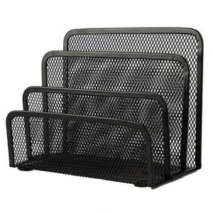 Organiseurs de dossiers de bureau multi-niveaux, support de rangement de bureau pour fournitures, organiseurs de magazines et de documents, porte-documents en fer, porte-journaux - Product Image 2