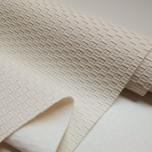 Tùy chỉnh dập nổi PU da nhân tạo vải với dệt mô hình mềm cứng trang trí cho đồ nội thất sofa ghế Túi Hàng may mặc - Product Image 1