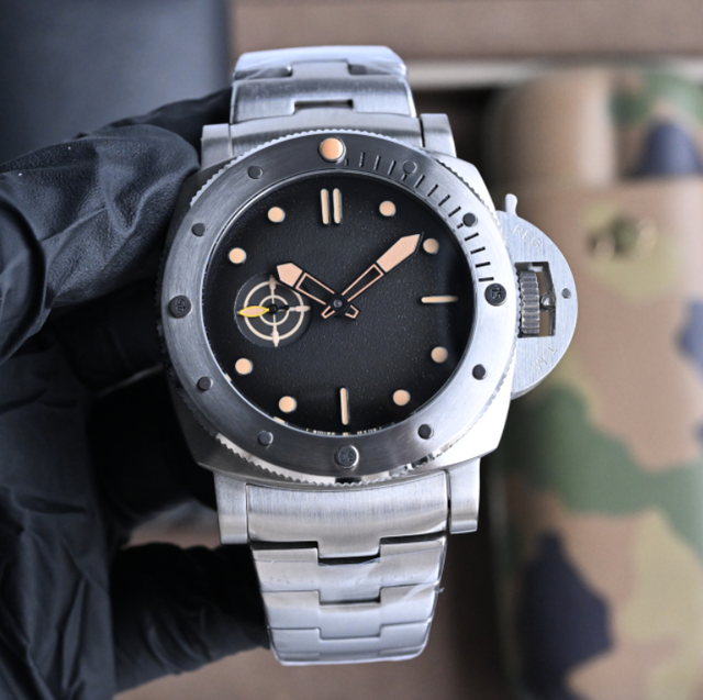 2026 New Men's Automatic Mechanical Watch Stainless Steel Pointer Luminous 47mm Hollow 2555 Mechanical Movement 30M Waterproof