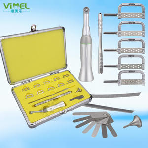 Kit de Recorte de Esmalte Interproximal Dental, Tiras de Lija Metálicas, Cintas Métricas, Corrección Manual del Espacio Interdental, Materiales Dentales - Product Image 2