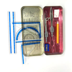 Ensemble d'outils géométriques de <span class=keywords><strong>math</strong></span>ématiques en métal tout-en-un pour l'enseignement scolaire professionnel Vente à chaud sur le marché africain - Product Image 6