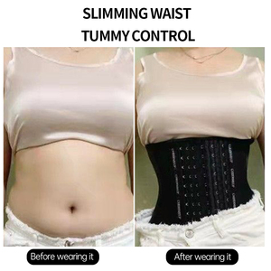 <span class=keywords><strong>Faja</strong></span> Reductora de Cintura para Mujer, con Control Abdominal Ajustable de Látex, Cinturón Moldeador de Cuerpo - Product Image 3