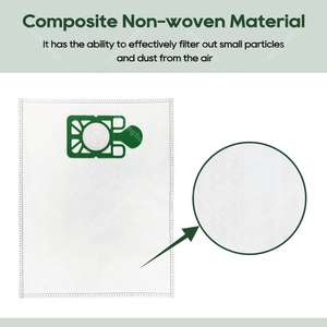 Bolsas de filtro de polvo para aspiradora, bolsas de microfibra para Nvm-1ch, <span class=keywords><strong>Henry</strong></span> Hvr200-22, Hetty, <span class=keywords><strong>James</strong></span>, venta al por mayor - Product Image 4