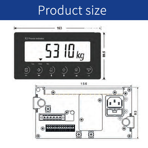 Minebea Intec Weight Indicator <b>Table</b> Top and Version - Product Image 4