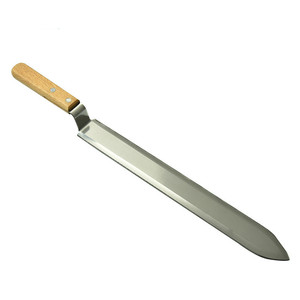Herramienta de apicultura de acero inoxidable, cortador de miel de <span class=keywords><strong>doble</strong></span> cara afilado en forma de Z grande, cortador de cera de abejas, cortador de <span class=keywords><strong>nido</strong></span> y bazo - Product Image 2