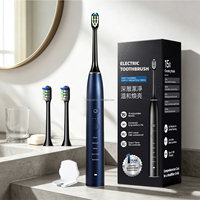 Brosse à dents électrique sonique à lévitation magnétique, poils doux, soin des gencives, 5 modes de nettoyage, 3 intensités, batterie longue durée