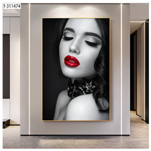 Affiches murales pour femmes, vente en gros d'usine, pour salon, fond <span class=keywords><strong>de</strong></span> canapé, avec cadre, <span class=keywords><strong>peinture</strong></span> murale - Product Image 6