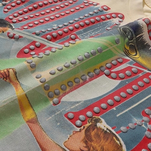 Kaos oblong pria desainer merek terlaris 2026, motif kaktus, teknik inkjet, vintage acid wash, merek Rough Play. - Product Image 5