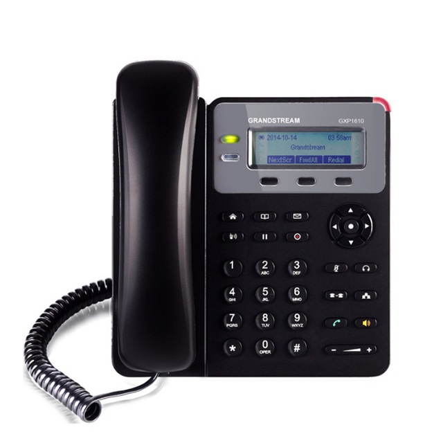 GRANDSTREAM IP Phone GXP1610 Medium and small enterprise dual-line HD sound quality Easy to use Basic IP phone IPPBX EX 6208