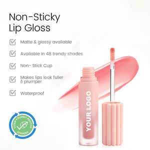 Tốt nhất bán sang trọng son bóng làm cho của riêng bạn Plumper giữ ẩm bóng và <span class=keywords><strong>matte</strong></span> Vegan son bóng - Product Image 2