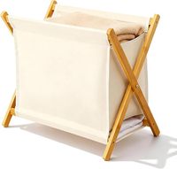 Panier à linge pliable en fibres végétales à 3 sections, durable pour la cuisine et la salle de bain – Offre spéciale