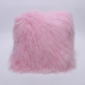 Chambre salon canapé Tibet <span class=keywords><strong>agneau</strong></span> fourrure oreillers personnalisé moelleux véritable fourrure mongole coussin jeter taie <span class=keywords><strong>d</strong></span>'oreiller couvre <span class=keywords><strong>d</strong></span>écoratif - Product Image 5