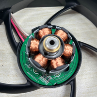 Ventilateur axial de refroidissement d'air pour CPU, ventilateur centrifuge 70x70x15mm DC 12V, ordinateur de bureau, ordinateur portable, serveur, faible bruit, étanche, LED
