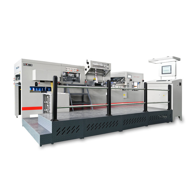 High Performance Fully Automatic Deep Embossing Embosser Foil Stamping Stamper Die Cutting Machine for Paper