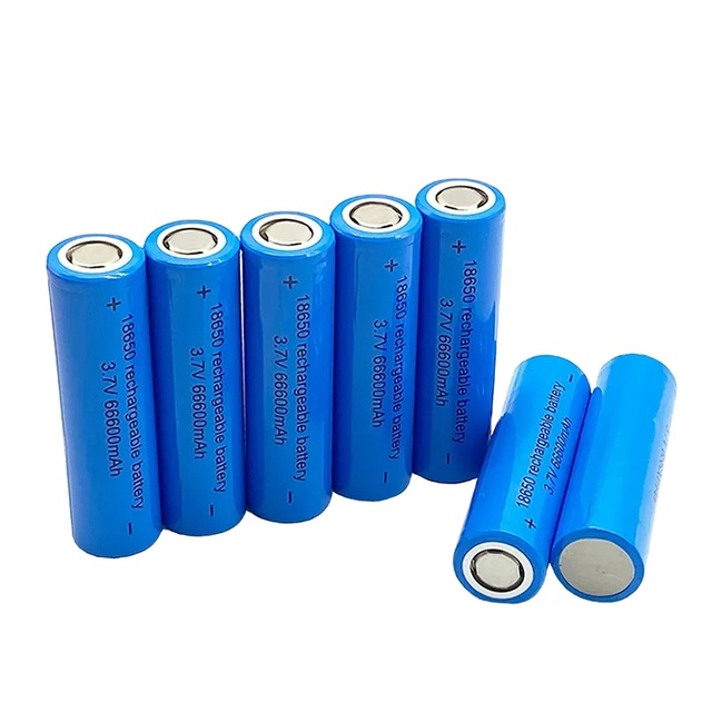 3.7V 18650 Lithium Battery High Capacity 66600mAh Rechargeable Battery for Flashlight Toy Battery