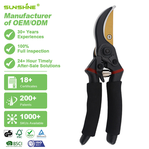 SUNSHINE 8 ''<span class=keywords><strong>professionnel</strong></span> Premium Bypass <span class=keywords><strong>sécateur</strong></span> Micro-pointe <span class=keywords><strong>sécateur</strong></span> tranchant SK5 lame économie de travail printemps <span class=keywords><strong>sécateur</strong></span> de jardin - Product Image 1