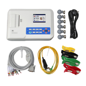 12 chì ECG máy đa chì hiển thị 1000 trường hợp lưu trữ đa Ngôn ngữ hỗ trợ xử lý tín hiệu kỹ thuật số nhiều in ấn - Product Image 3