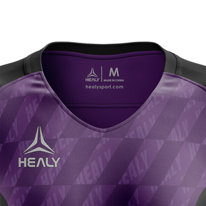 Camiseta de Fútbol para Mujer Healy Color Block Slim Fit, Estilo Verano 26, con Diseño Degradado, Transpirable y Ligera - Product Image 4