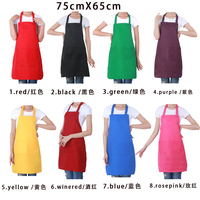 Tablier personnalisé avec logo, haute qualité, fabrication OEM, promotionnel, imperméable, en polyester, imprimé, pour chef, cuisine, tablier personnalisé pour femmes