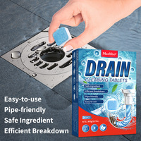 Best-seller Jaysuing Toilet Kitchen Pipe Anti Colmatage Dissoudre les taches d'huile Tuyau de drainage des cheveux Blocage Poudre débouchante