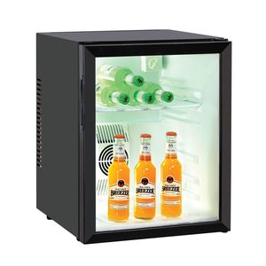 Mini-réfrigérateur de <span class=keywords><strong>table</strong></span> 21L à température unique, design personnalisé, pour café et boissons énergisantes, avec porte vitrée 0~10 - Product Image 2