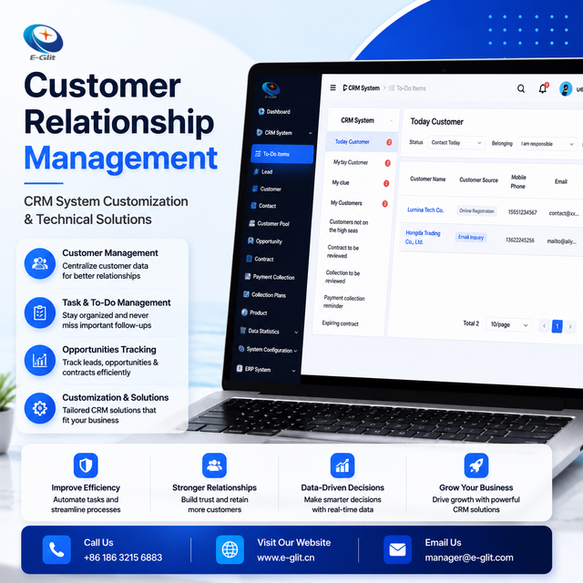 CRM Software for Growing Businesses, Used for Sales Customer Follow-Up and Relationship Maintenance