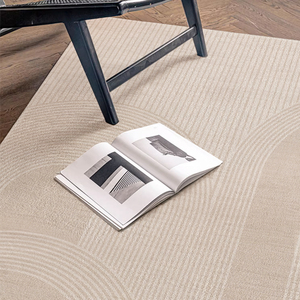 Tappeti Moderni <span class=keywords><strong>per</strong></span> Soggiorno e <span class=keywords><strong>Salotto</strong></span> <span class=keywords><strong>Tappeto</strong></span> Geometrico <span class=keywords><strong>Beige</strong></span> - Product Image 3