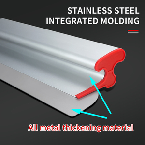 Outil de finition pour cloisons sèches en acier inoxydable industriel, lames de raclage, truelle de finition, plâtreur, racloir à plâtre - Product Image 3