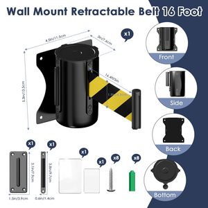 Vendita calda a parete a muro barriera per Garage barriera per magazzino controllo della folla barriere stradali per un'efficace gestione della folla - Product Image 2