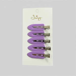 Gran oferta, pinzas para el pelo de pico de pato a la moda, accesorios brillantes de lentejuelas para niños, diseño Punk bonito, dibujos animados de 5cm para niñas, venta al por mayor - Product Image 2