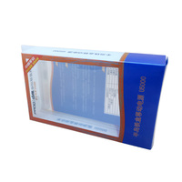 Emballages transparents en PVC du fabricant, boîtes en PET transparentes, boîtes en PVC RPET personnalisées imprimées, emballages de présentation, boîtes pliantes en acétate