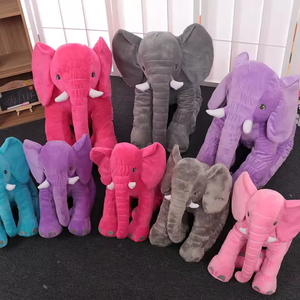 Peluche de Elefante de 30/40/60 <span class=keywords><strong>CM</strong></span>, Juguete de Peluche Suave, Peluche Grande para Decoración de Habitación Infantil - Product Image 3