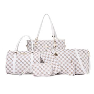 Nouvelle Collection Automne-Hiver 2025 : Sac à Main Élégant Vintage à Pois Multi-Pièces, Tendance et Très Vendu, avec Coutures Décoratives - Product Image 2