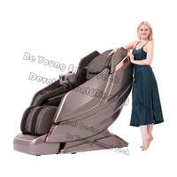 Soins de beauté Origine d'usine Massage direct Canapé Fauteuil chauffant Shiatsu Inclinable Corps complet Fauteuil de massage 4d Gravité zéro