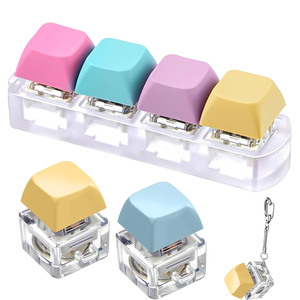 Nouveau jouet anti-stress tendance 4-en-1 : clavier, clicker, porte-clés et bouton anti-stress pour adultes - Product Image 1