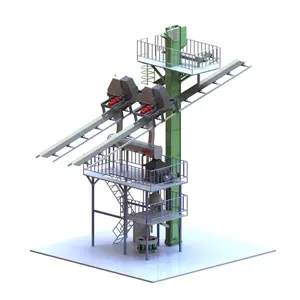 Madencilik için 1400mm kemer örnekleyici örnekleme sistemi kömür örnekleme sistemi