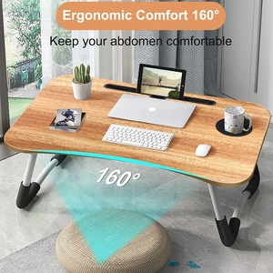 Khay Giường Để Bàn Có Thể Gập Lại Khay Gấp Gọn Để Bàn Máy Tính Di Động Khay Gấp Bữa Sáng Cho Bữa Tối Đọc Sách Viết - Product Image 5