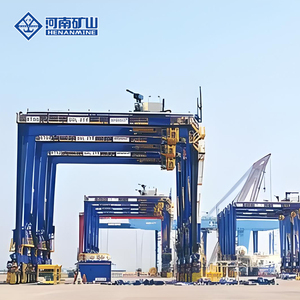 Grúa Pórtico de 45 Toneladas para Contenedores con Neumáticos de Caucho para Astilleros y Puertos, 50t con Certificación CE ISO - Product Image 1