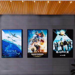 Cajas de luz publicitarias Tablero de menú Pantalla de ventana de bienes raíces Caja de luz magnética para exteriores Marco delgado de cristal Póster Caja de luz Led - Product Image 6