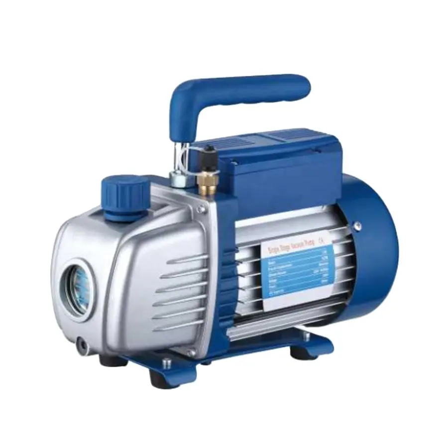 Kualitas Tinggi Rotary Vane Single/Dual Stage Vacuum Pump HVAC Alat