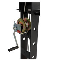 Presse hydraulique d'atelier 50 tonnes à double pompe 10T-50T avec manomètre pour la réparation