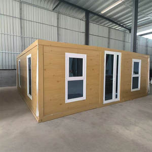 บ้านสำเร็จรูปแบบโมดูลปรับแต่งได้ ขนาด 20 ฟุต 40 ฟุต บ้านคอนเทนเนอร์พับได้ ขยายได้ สำหรับขาย ใช้เป็นบ้าน สำนักงาน หรือโรงแรม - Product Image 2