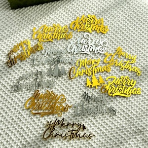 ของตกแต่งเค้กอะคริลิค รูปน้ำผึ้งและน้ำตาลหวาน สไตล์อินส์ สำหรับงานปาร์ตี้คริสต์มาส - Product Image 4