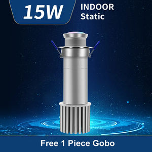 Nuevo Modelo TMUT, Proyector de Logotipo Gobo Empotrado en Aluminio con LED de 15W, Personalizable, IP20 - Product Image 4