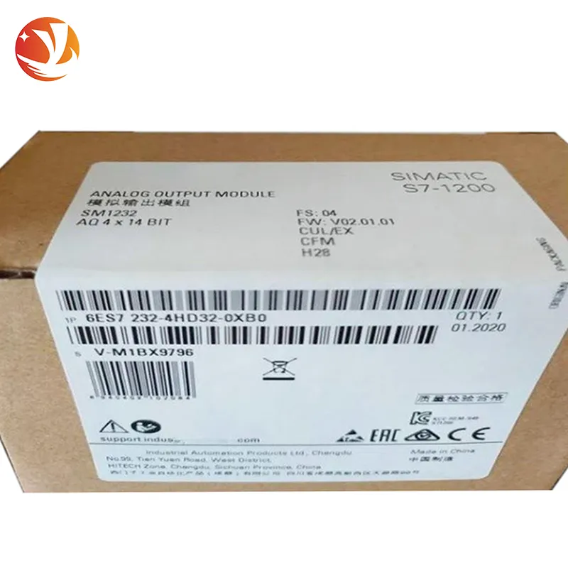 Penjual emas PLC S7-1200 Series PLC Controller baru asli stok gudang 6ES7 232-4HD32-0XB0