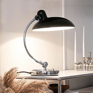Lámpara de mesa E27 LED con cuello flexible, luz de escritorio para sala de estar, dormitorio, estudio, uso junto a la cama - Product Image 1