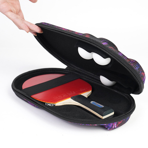 <span class=keywords><strong>Loki</strong></span> vente en gros haute capacité <span class=keywords><strong>2</strong></span> raquettes étui EVA étanche pour Tennis de Table pour Protection étui de Tennis de Table - Product Image 5