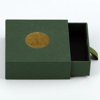 Boîte pliante magnétique de luxe en carton rigide recyclé personnalisé avec ruban et corde, emballage tiroir pour cadeaux, gaufrage brillant