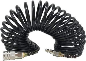 Qeunrtiy 1/4 NPT adaptateur <span class=keywords><strong>pneumatique</strong></span> ajusteur 5mm X 8mm X 7.5M bobine de gonflage compresseur de tuyau d'air personnalisable produit OEM - Product Image 5